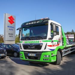 Notre remorque vient vous dépanner et vous ramener jusqu’à l’atelier